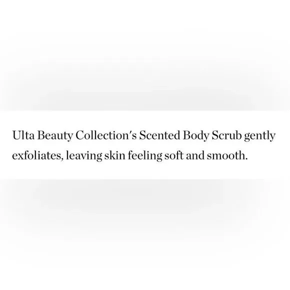 $7❤️🔥 Ulta Beauty SALTED PINEAPPLE Scented Body Scrub 🧼 🍍 NEW & SEALED - Picture 3 of 4